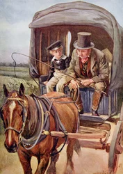 Banks fährt David nach Yarmouth, Illustration für 